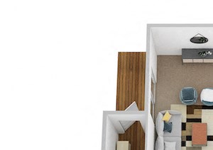 The Ash Floor Plan The Ash Floor Plan at Millcroft Apartments and Townhomes, Milford, OH